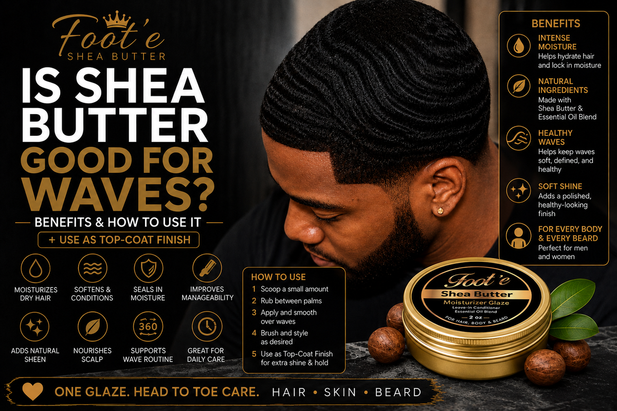 Foot'e Mango Madness Moisturizing Glaze | Hair, Skin & Beard 2 oz - Foote Hair Care