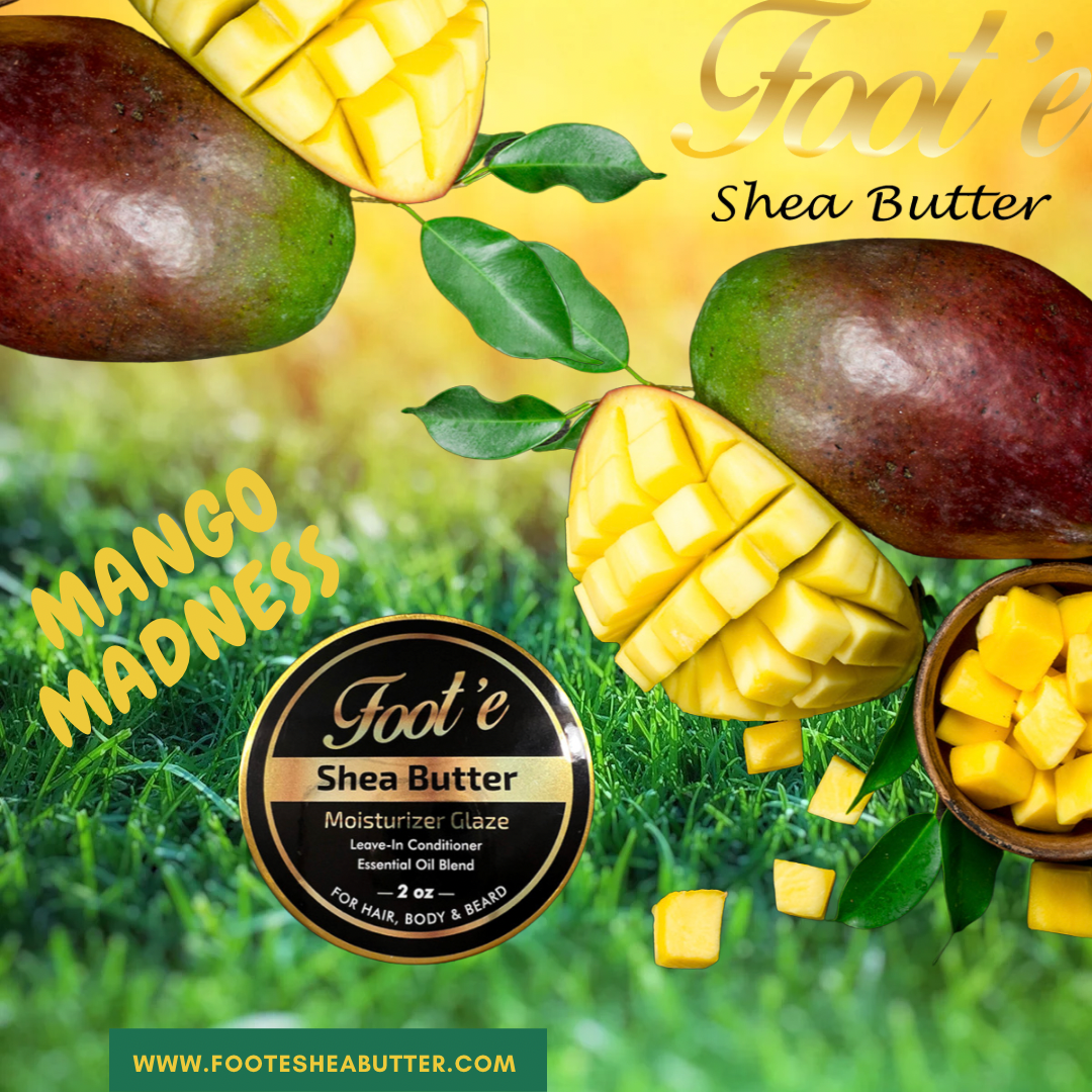 Foot'e Shea Butter - Mango Madness - Foote Hair Care