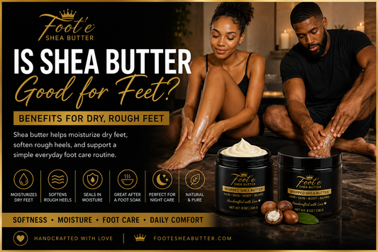 Is Shea Butter Good for Feet? Benefits for Dry, Rough Feet