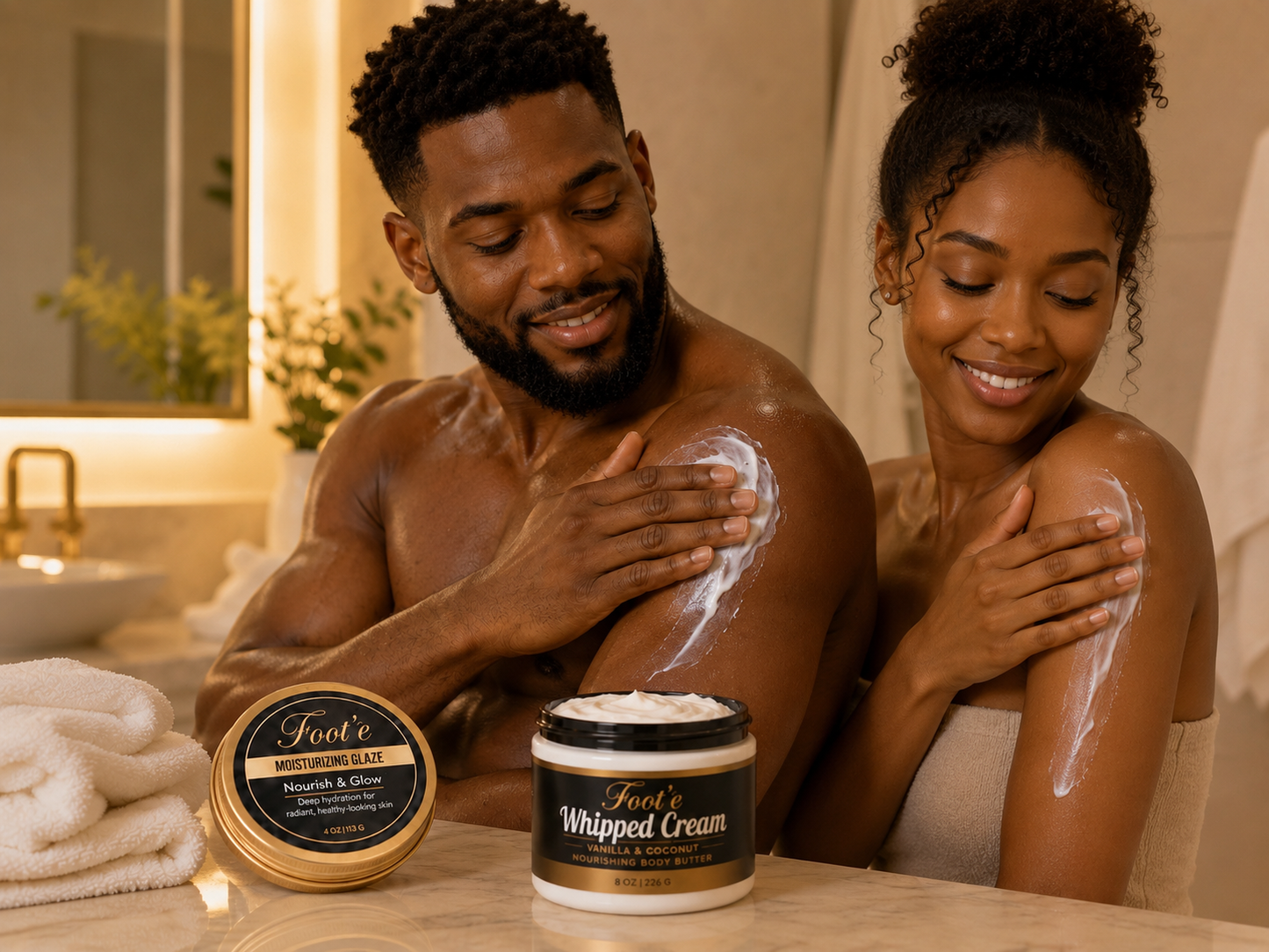 15% off Foot’e Signature Duo Collection | Moisturizing Glaze & Whipped Cream 2pk DUO15 - Foote Hair Care