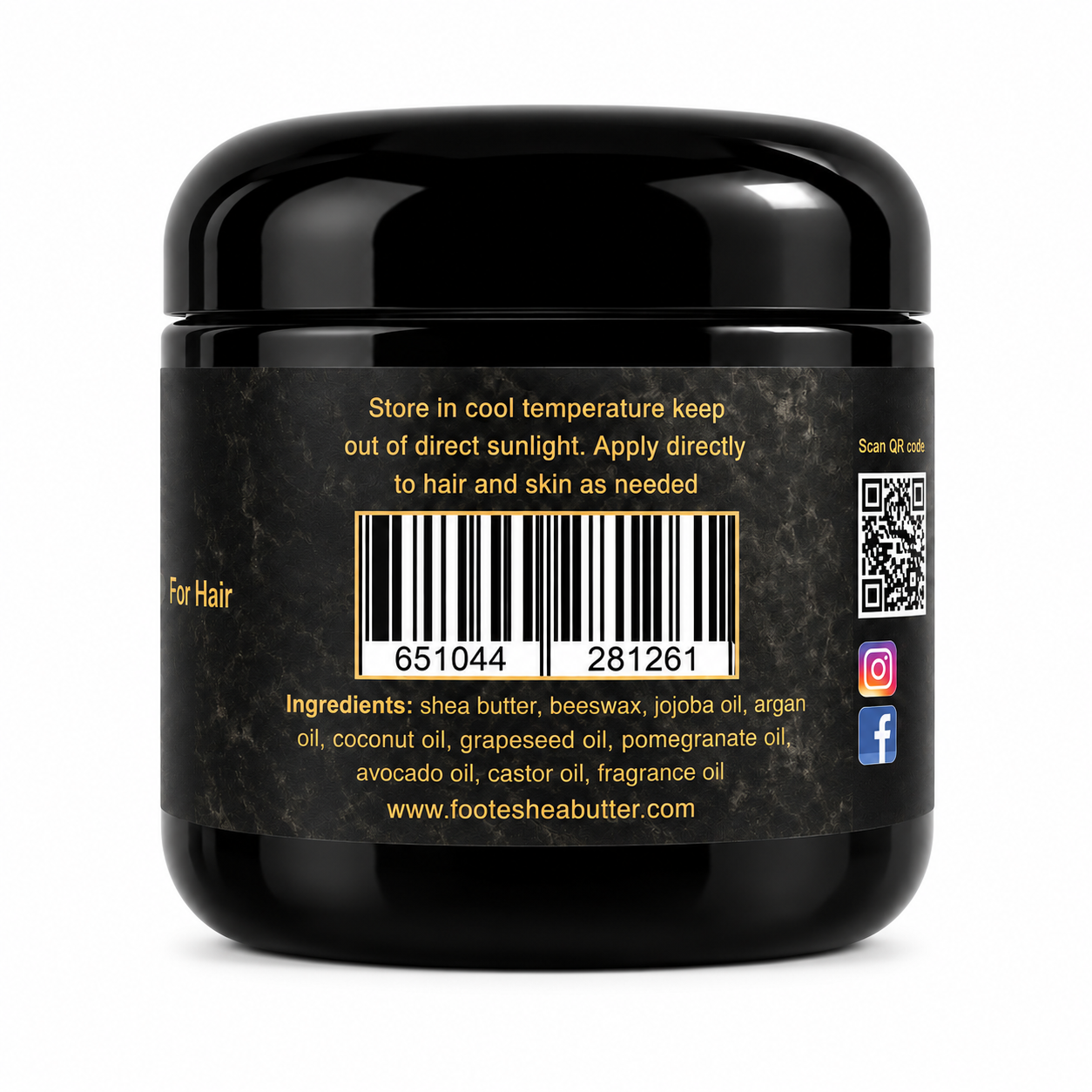 Foot'e Billionaire Shea Butter Moisturizer Glaze 4 oz