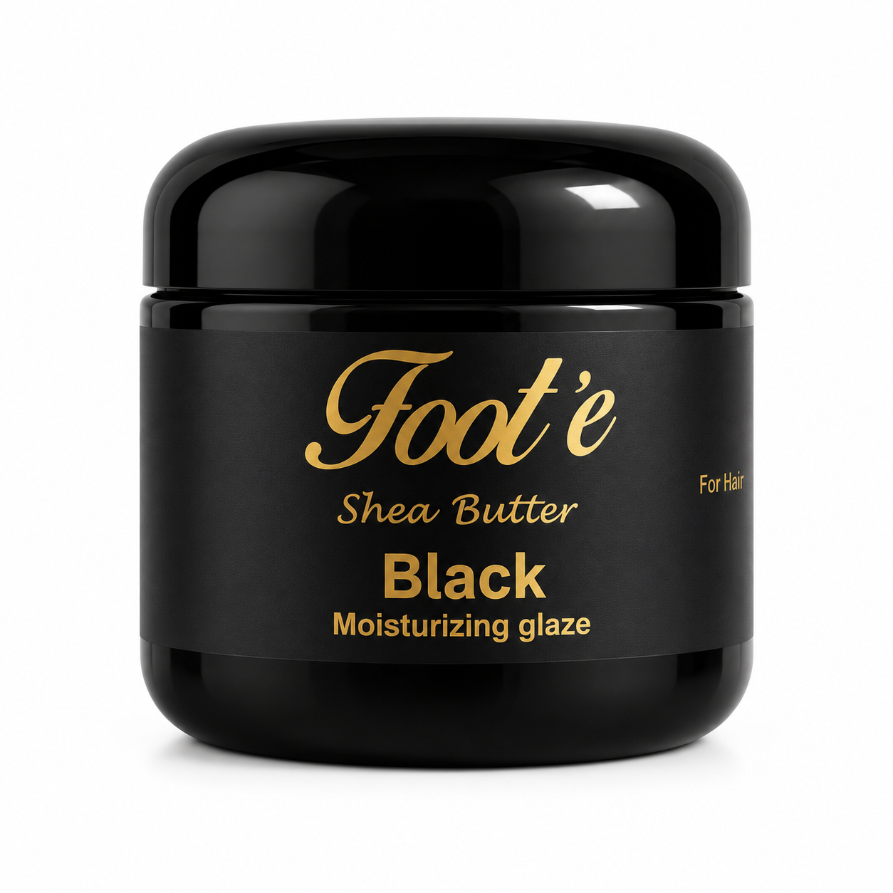 Foot’e Black Shea Butter Moisturizing Glaze 4 oz
