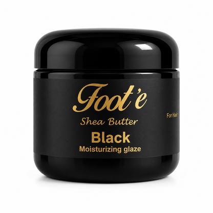 Foot’e Black Shea Butter Moisturizing Glaze 4 oz