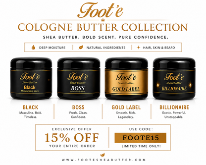 Foot'e Cologne Butter Collection - Foote Hair Care