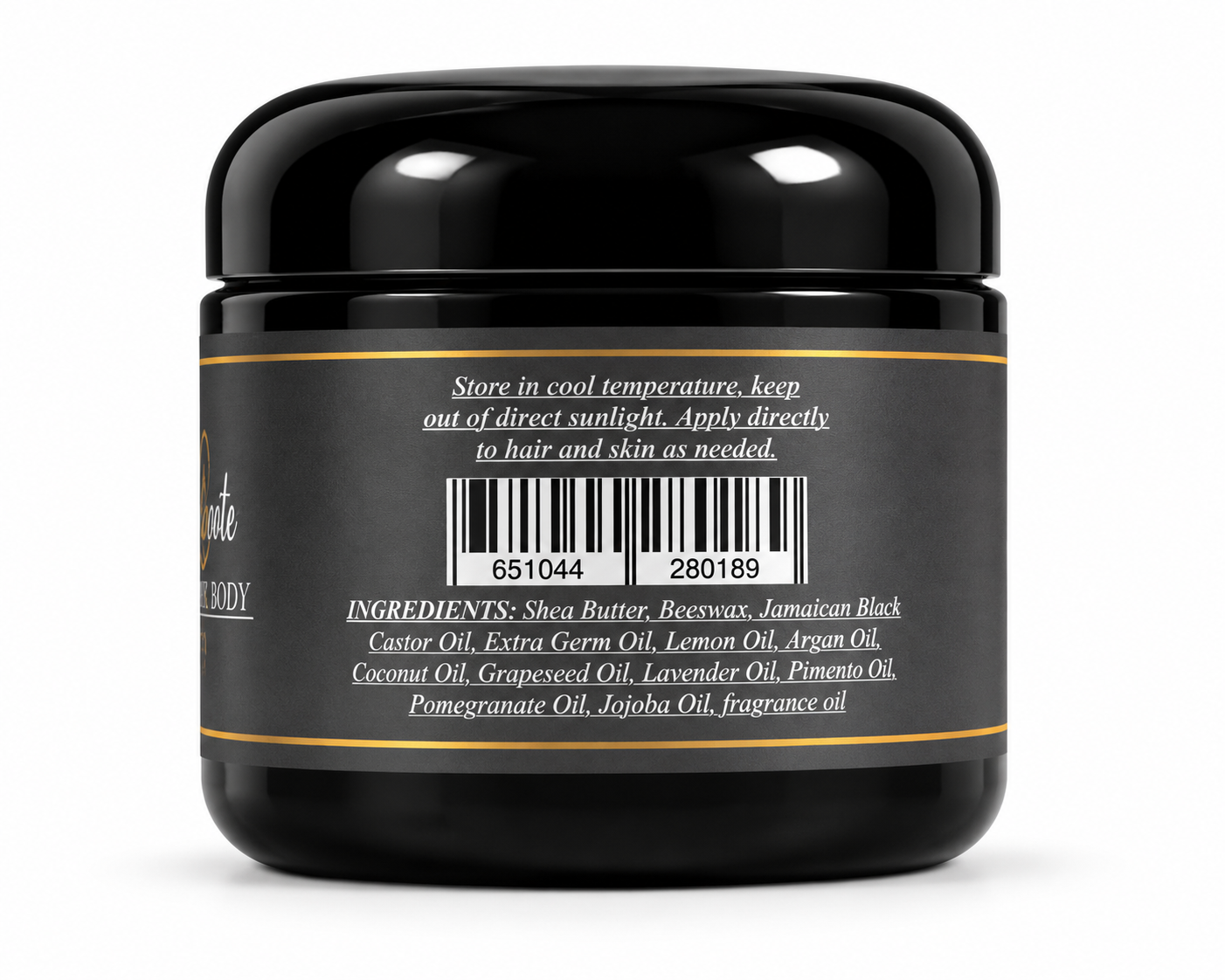 Foot'e Boss Shea Butter Moisturizer Glaze 4 oz - Foote Hair Care