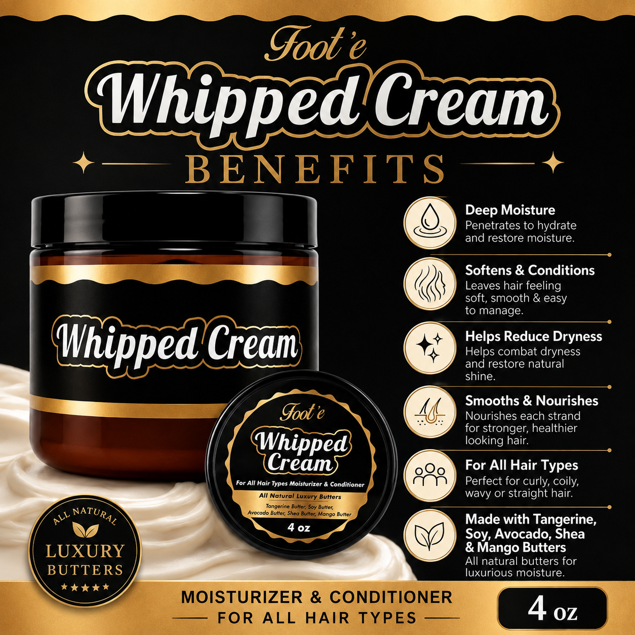 10% off Foot'e Whipped Cream Collection 2pk WHIP10 - Foote Hair Care