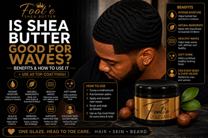 Gold Label Cologne Shea Butter for Men 4 oz - Foote Hair Care