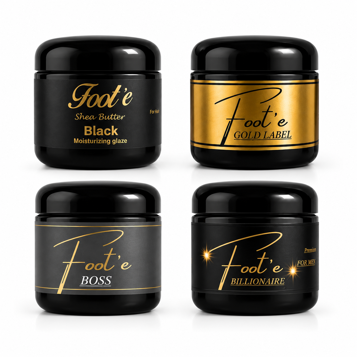 Cologne Shea Butter Collection - 4pk - Foote Hair Care