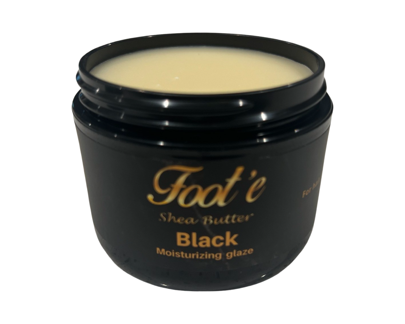 Foot’e Shea Butter Black Moisturizing Glaze 4 oz - Foote Hair Care