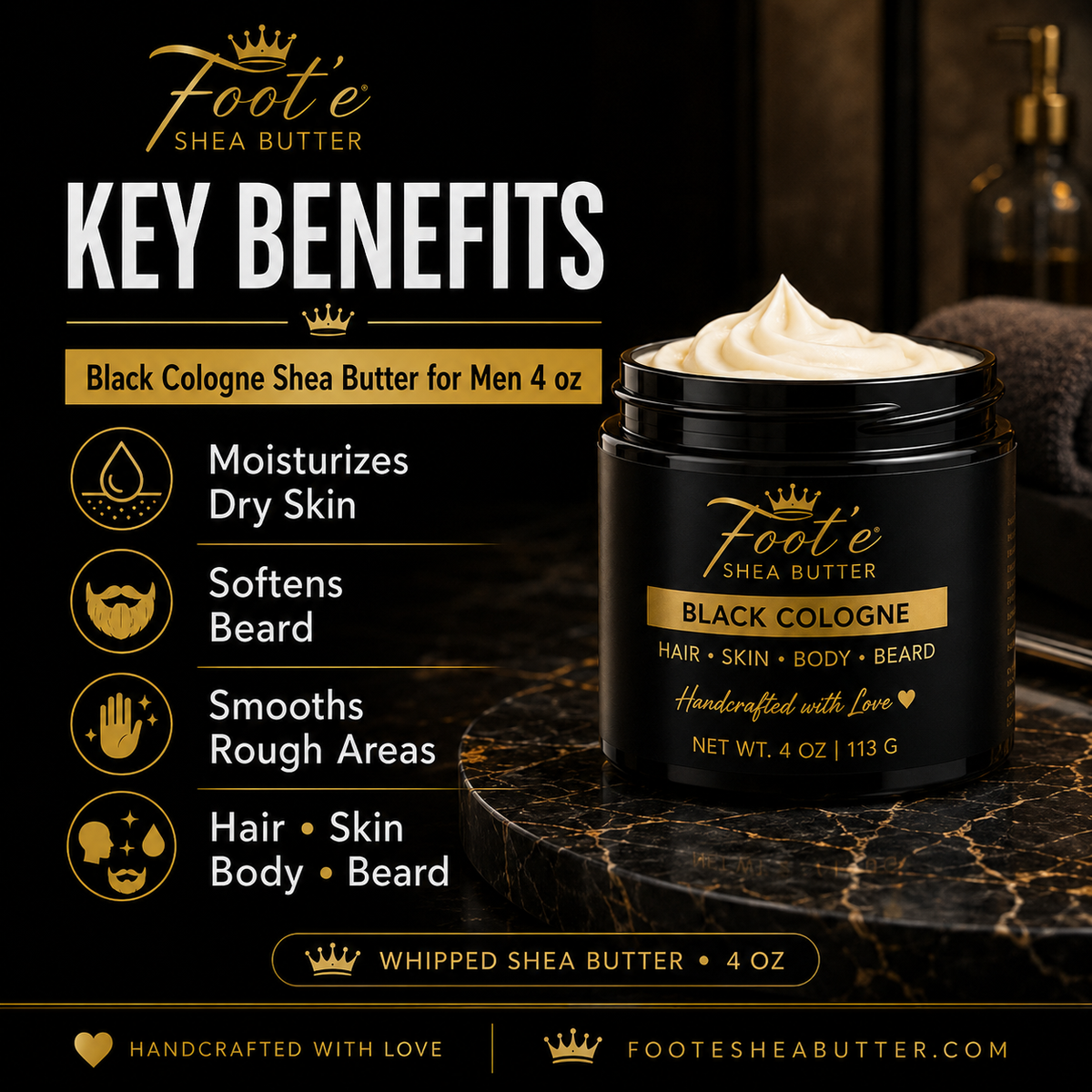 15% off Foot'e Cologne Butter Collection 4pk FOOTE15 - Foote Hair Care