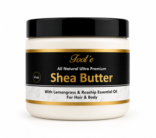 Foot’e All Natural Ultra Premium Shea Butter 4 oz