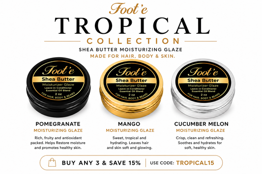 Foot'e Tropical Collection 3pk