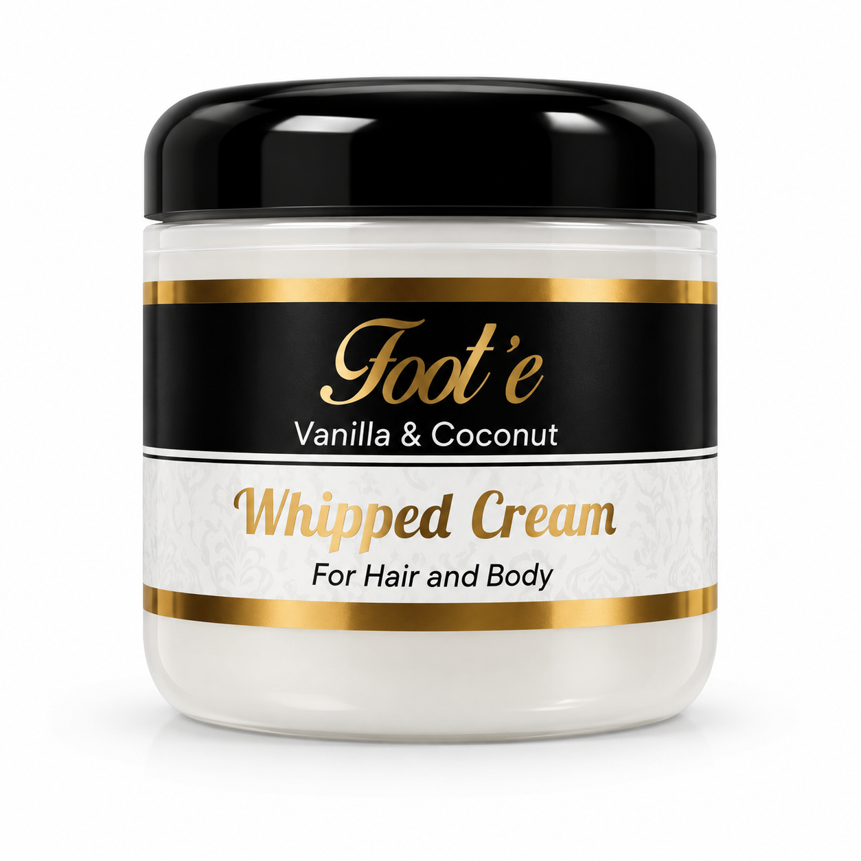 Foot'e Vanilla & Coconut Whipped Cream 4 oz