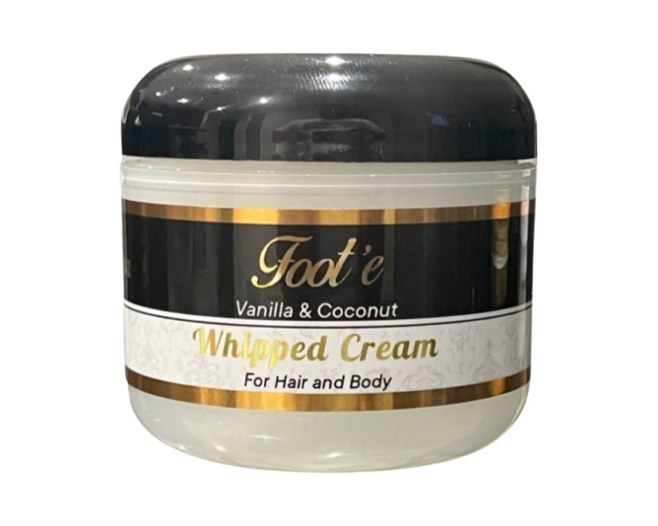 Foot'e Vanilla & Coconut Whipped Cream 4 oz - Foote Hair Care
