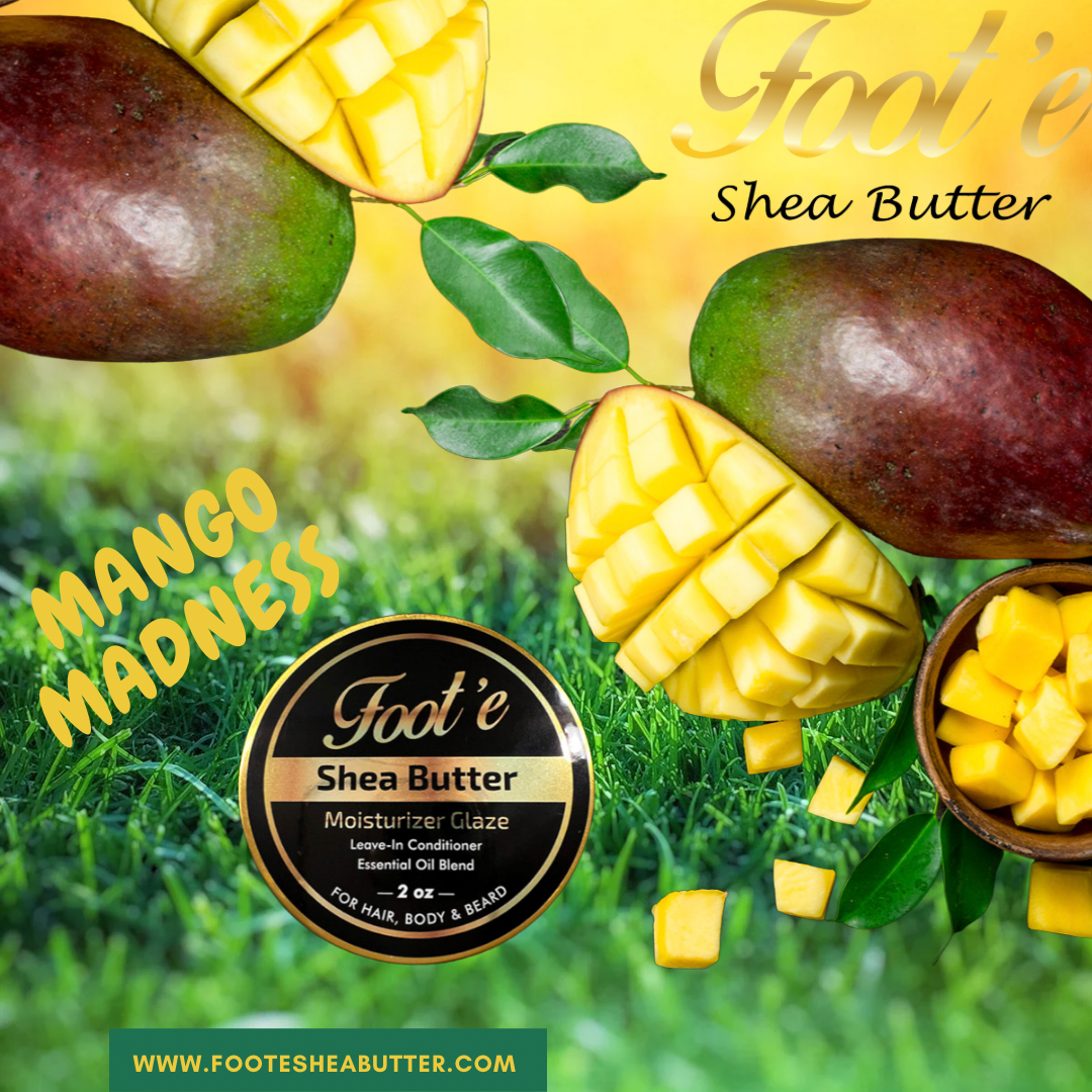 Foot'e Shea Butter -  Mango Madness - Foote Hair Care