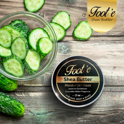 Foot’e shea butter - cucumber melon fragrance - Foote Hair Care
